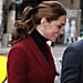 Kate Middleton Wearing Black Velvet Hair Bow