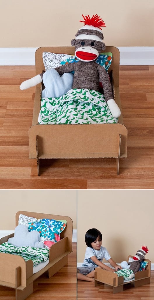 Cardboard Doll Bed