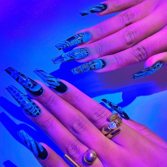 See Megan Thee Stallion's X-Ray Halloween Nails