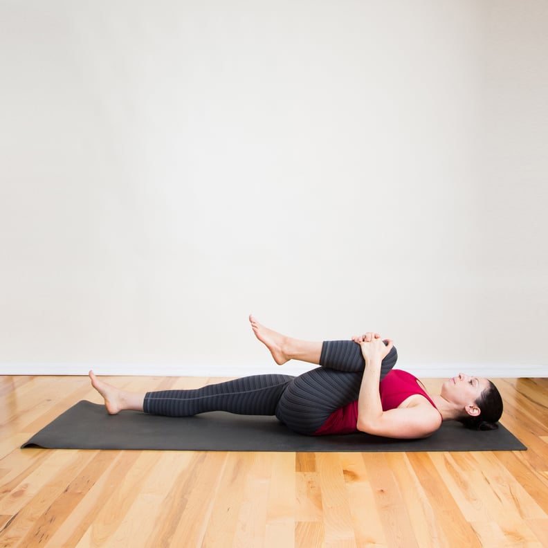 Positions to Relieve Gas: Knee-to-Chest