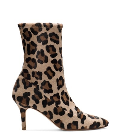 Gigi Hadid's Leopard Print Ankle Boots | POPSUGAR Fashion