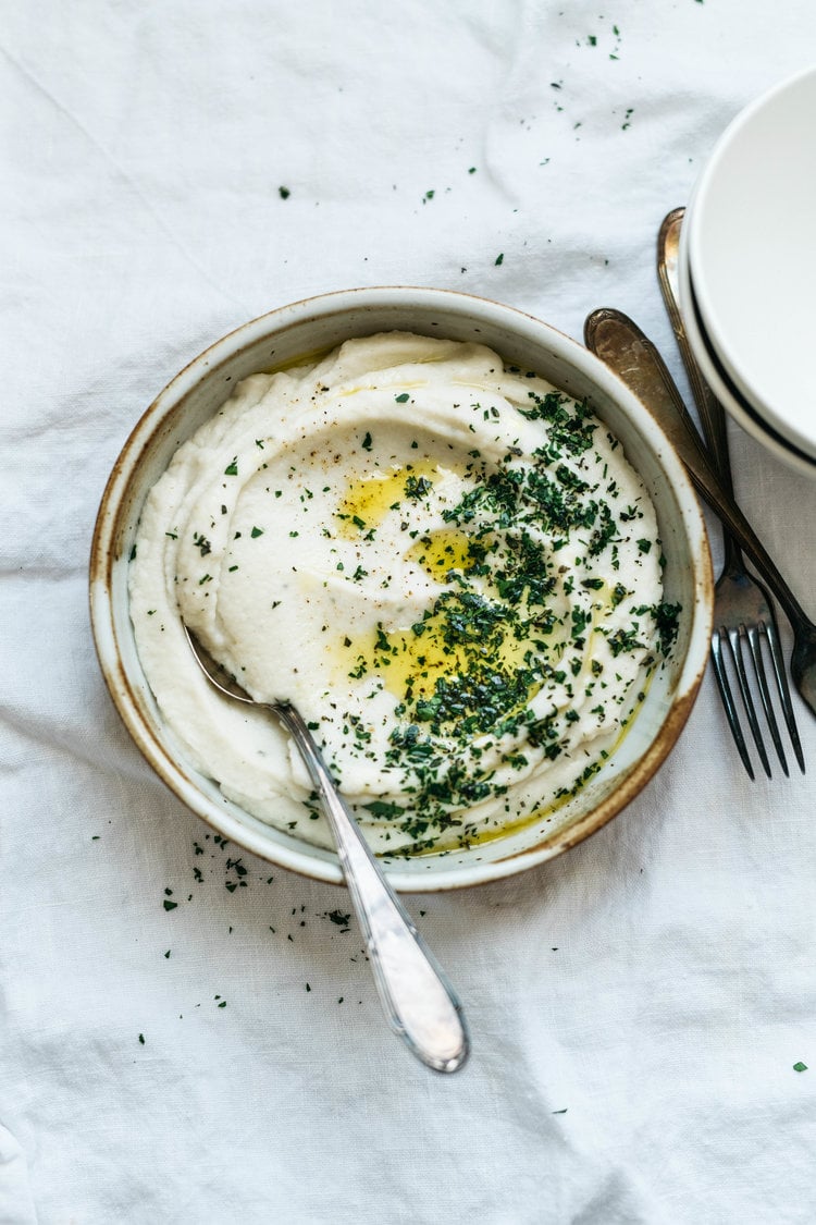 Garlic-Lover's Mashed Cauliflower