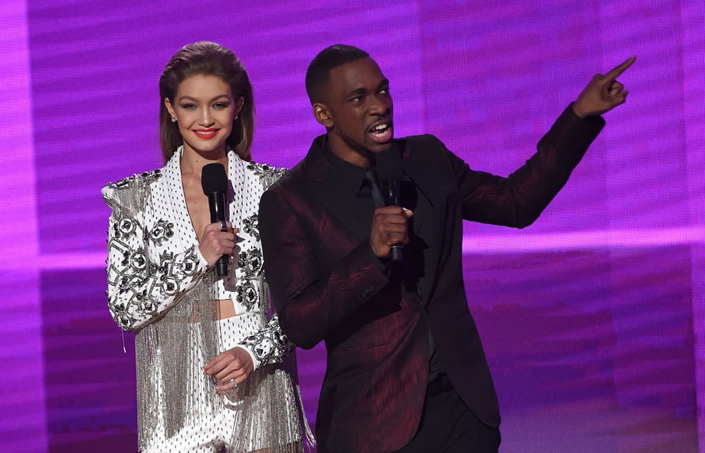 Gigi Hadid at the 2016 American Music Awards