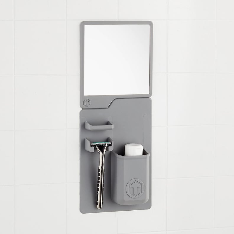 Tooletries Toothbrush & Razor Holder and Mirror