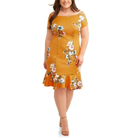 Paperdoll Floral Print Dress