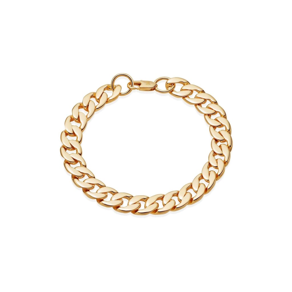 Missoma Men's Gold Chunky Curb Chain Bracelet | Best Gift Ideas for Men ...