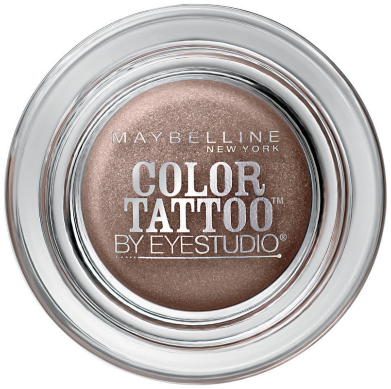 Maybelline’s Studio Color Tattoo 24 Hour Cream Gel Shadow in Bold Gold