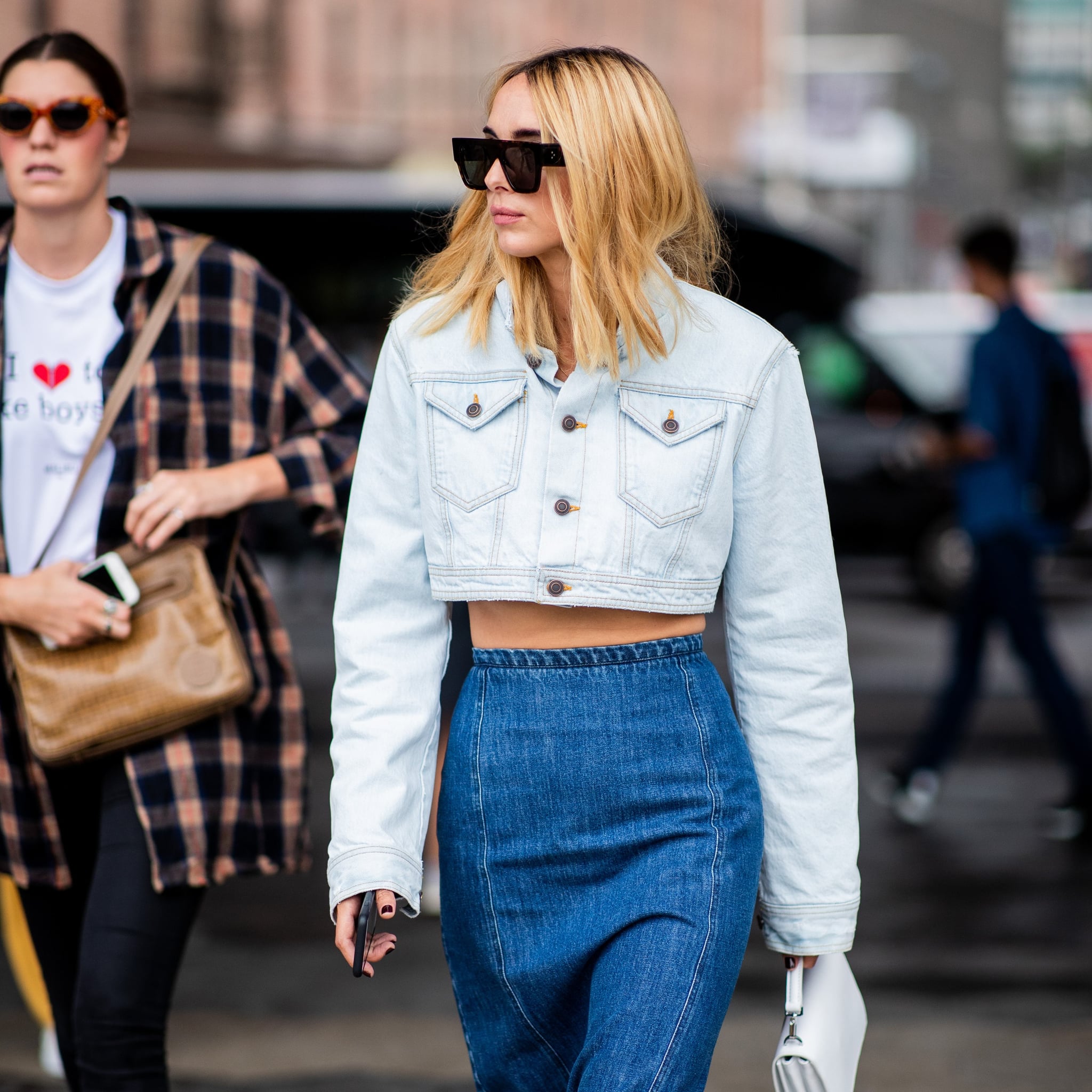 general pants denim skirt