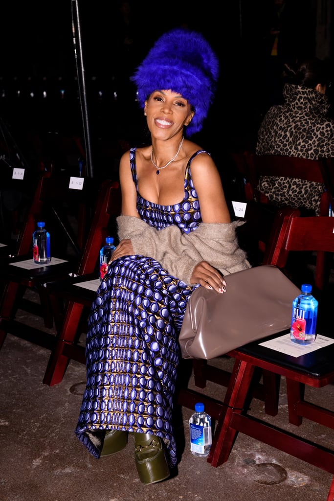 June Ambrose at the Christopher John Rogers Show at New York Fashion Week, February 2025