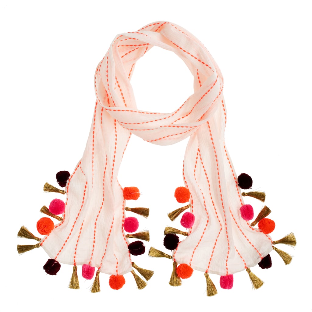 Little Mayhem for J.Crew Embroidered Scarf ($38)