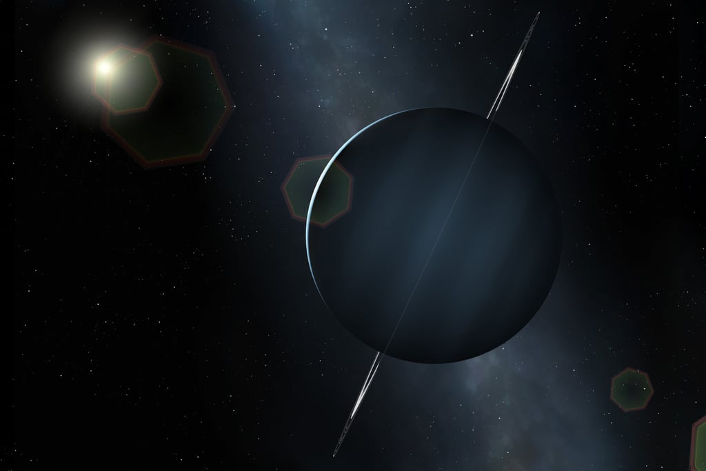 Uranus is a ringed planet, alongside Saturn, Jupiter, and Neptune.