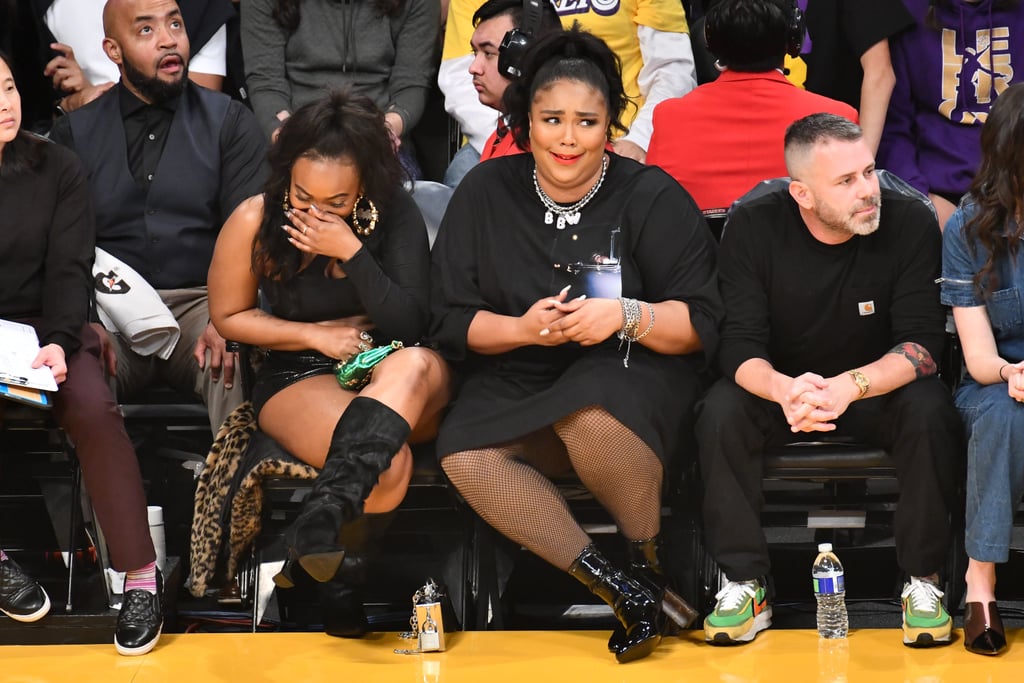 See Lizzo Twerk Courtside at the LA Lakers Game