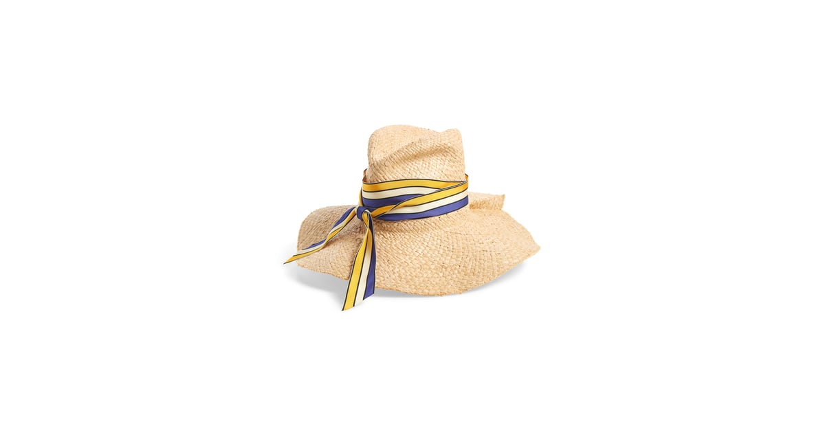 Lola Hats First Aid Striped Band Straw Hat | What to Bring to Coachella