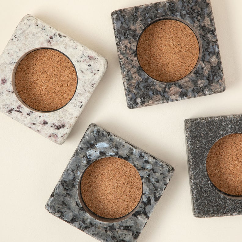 For Cold Drinks: Chilling Granite Coasters