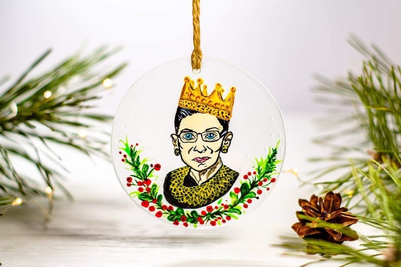 The Notorious RBG Christmas Ornament