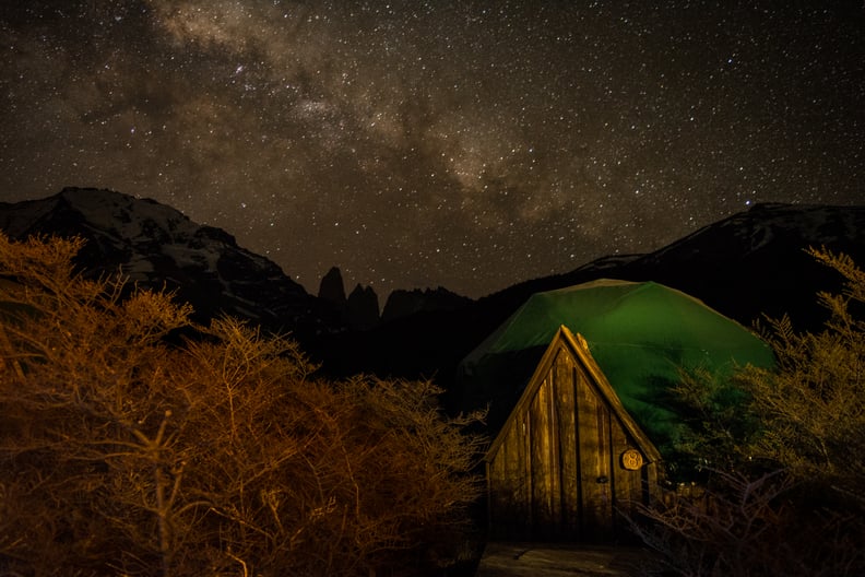 Suite Dome at Night