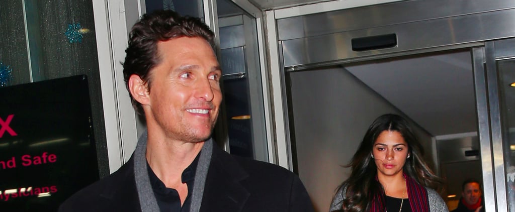 Matthew McConaughey Smiles in NYC | Pictures