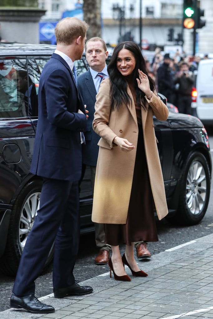 Meghan Markle and Prince Harry Visit Canada House 2020