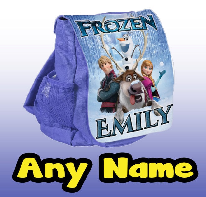 Personalized Frozen Backpack