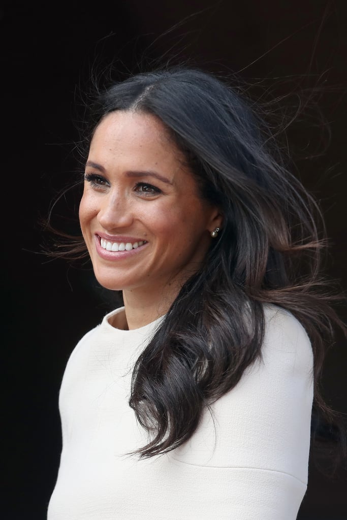 Meghan Markle Wearing Queen Elizabeth II Earrings June 2018