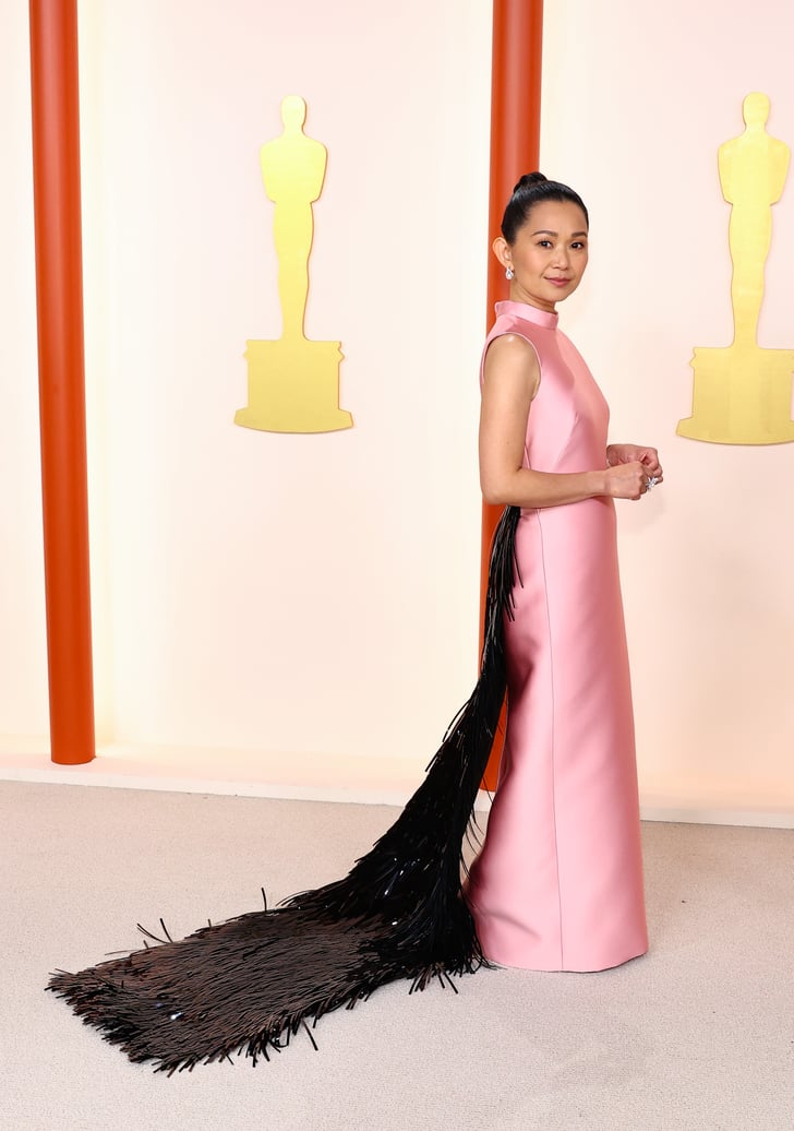Hong Chau at the 2023 Oscars 2023 Oscars Red Carpet Fashion
