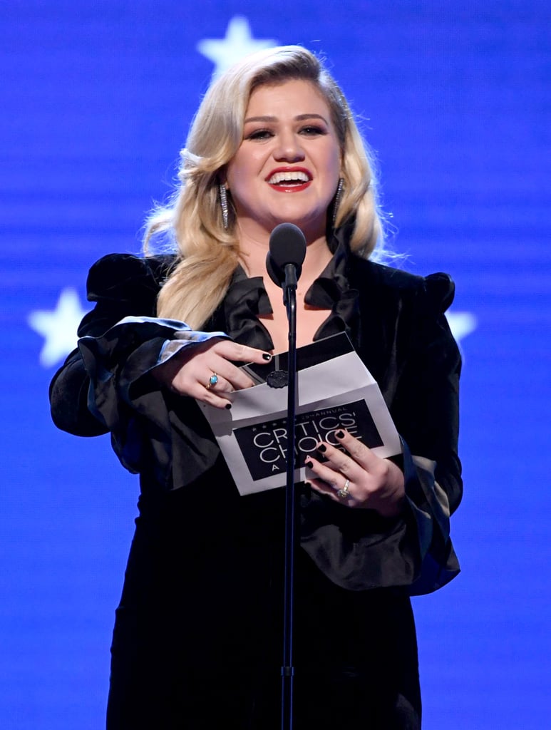Kelly Clarkson at the 2020 Critics' Choice Awards