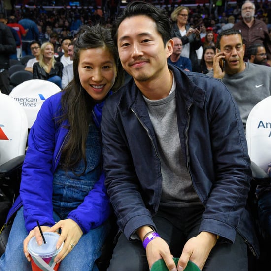 Steven Yeun at LA Clippers Game November 2016