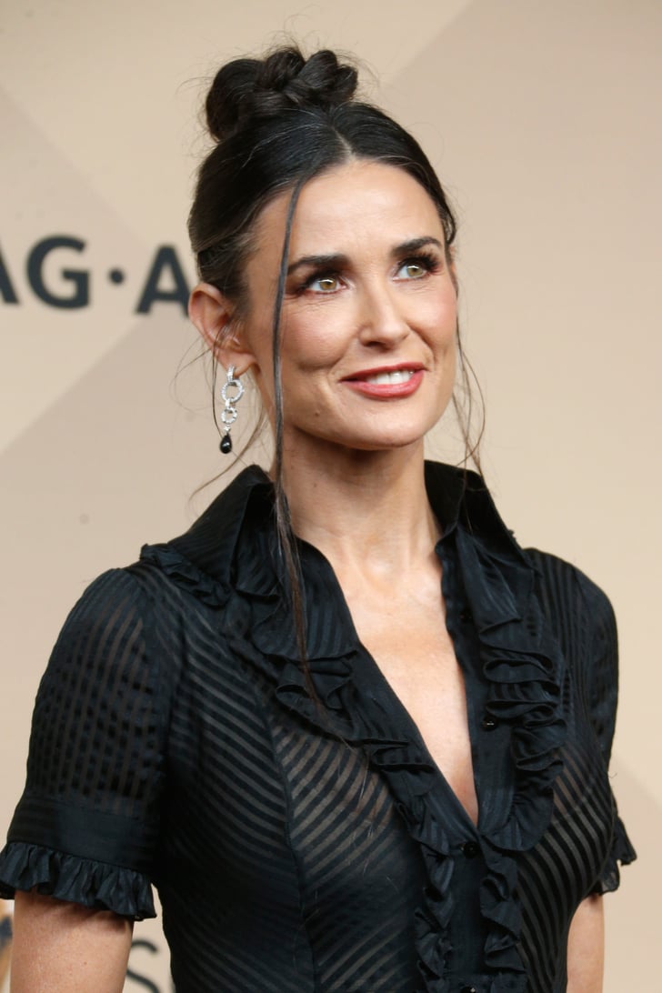 Demi Moore Hair And Makeup At Sag Awards 2016 Red