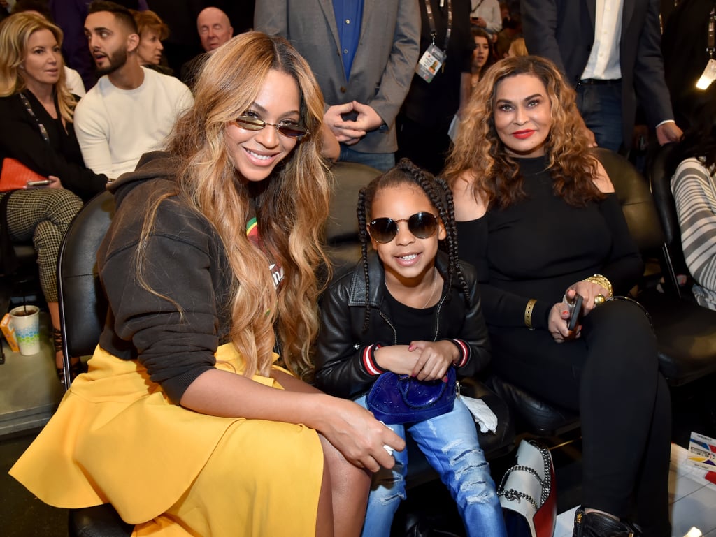 Blue Ivy's Blue Louis Vuitton Bag