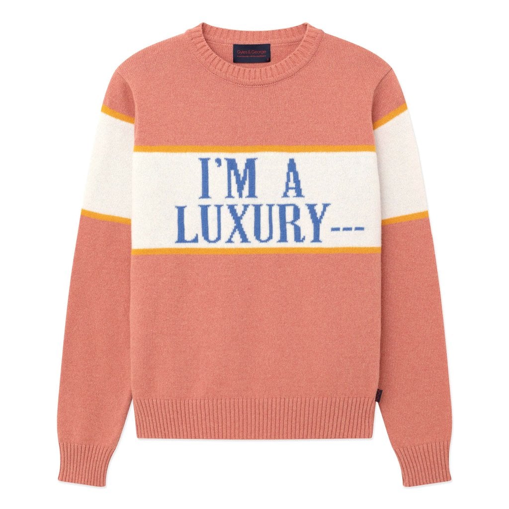 Gyles & George x Rowing Blazers "I'm a Luxury" Sweater