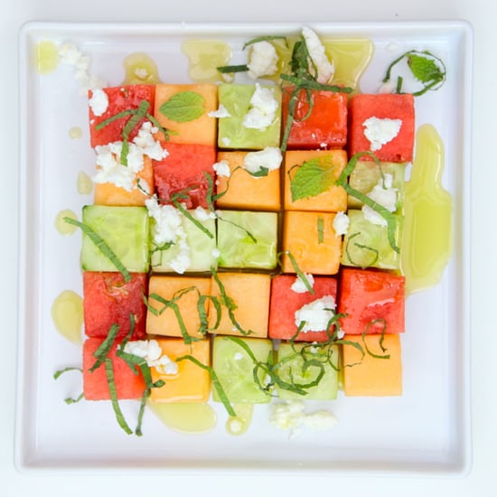 Melon Cucumber Salad With Zesty Lime Dressing