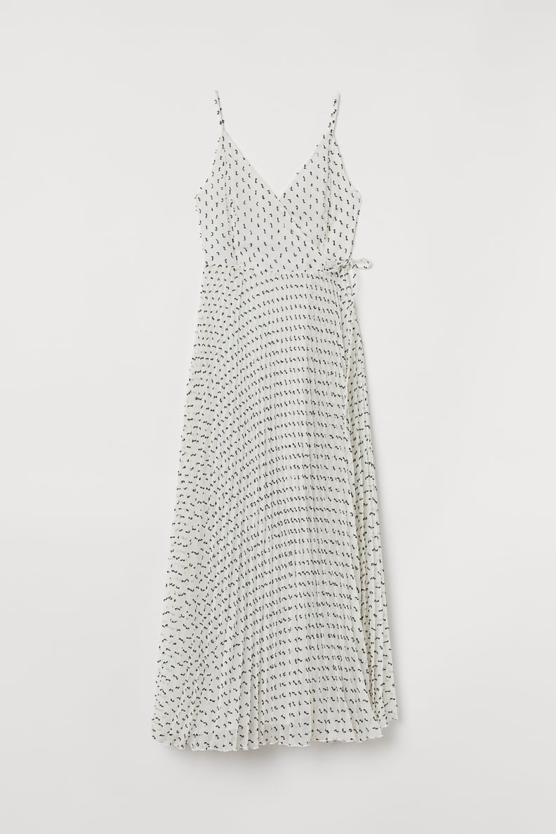 H&M Pleated Wrap Dress