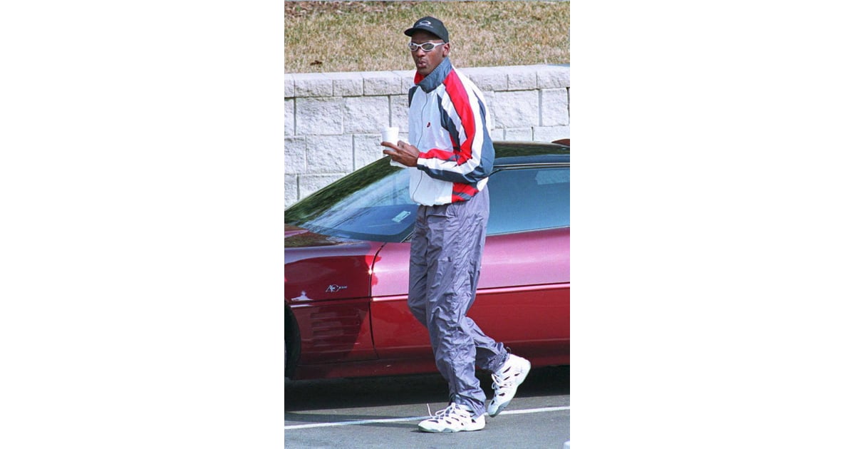 Michael pulled up to Chicago Bulls practice in 1995 wearing a | Michael ...