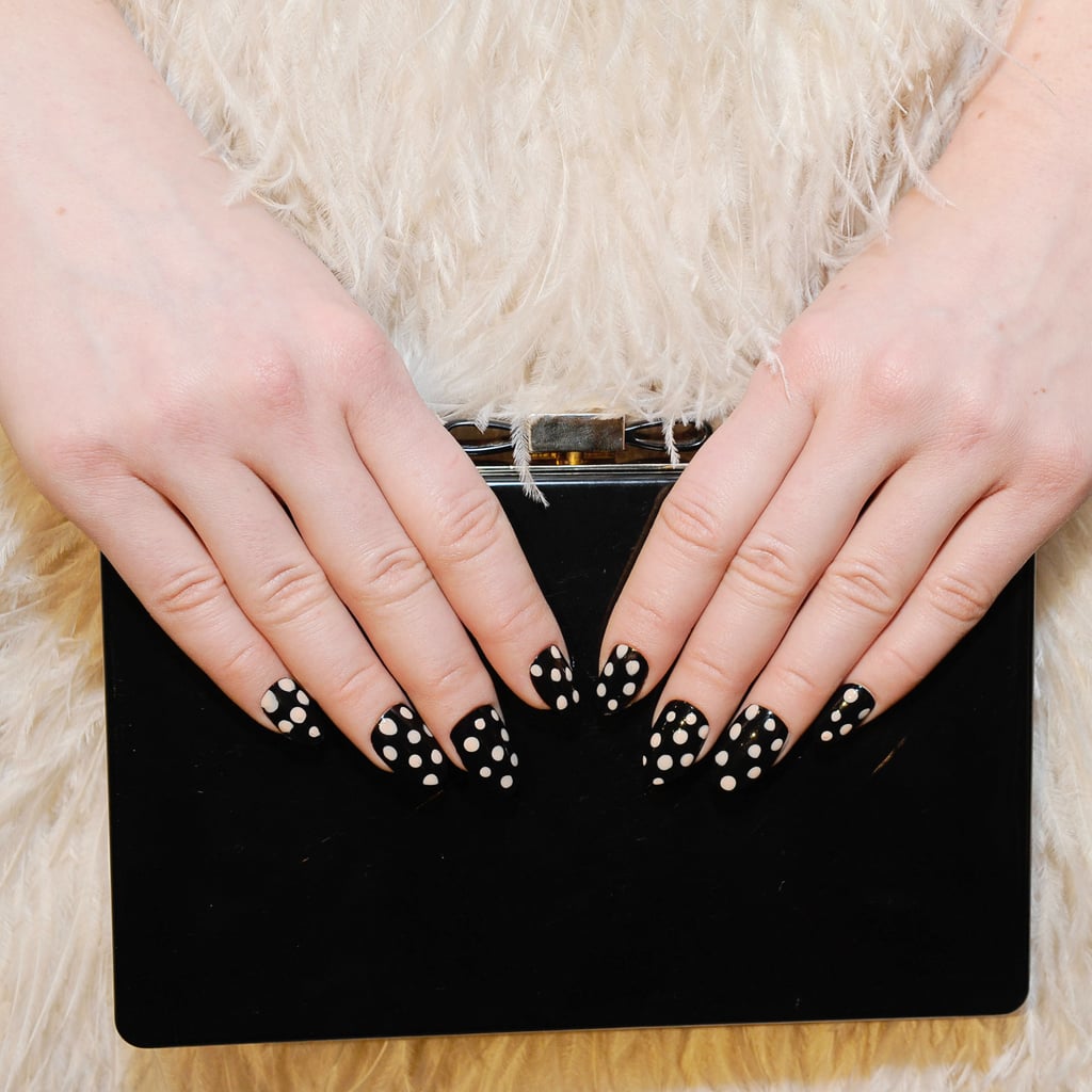 Spotted: Polka-Dot Nails Are the Hottest Fall Accessory
