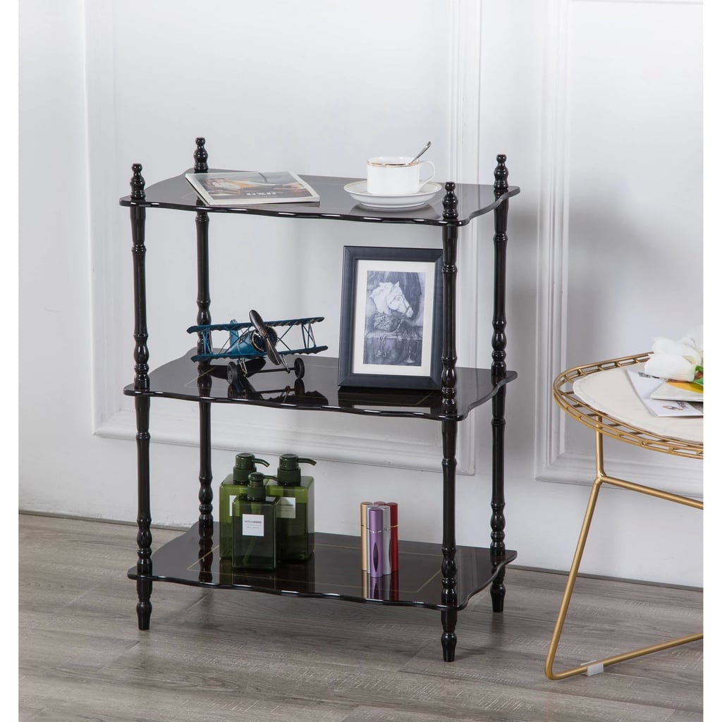 3Tier Shelves in Espresso Brown Best Target Furniture Under 50