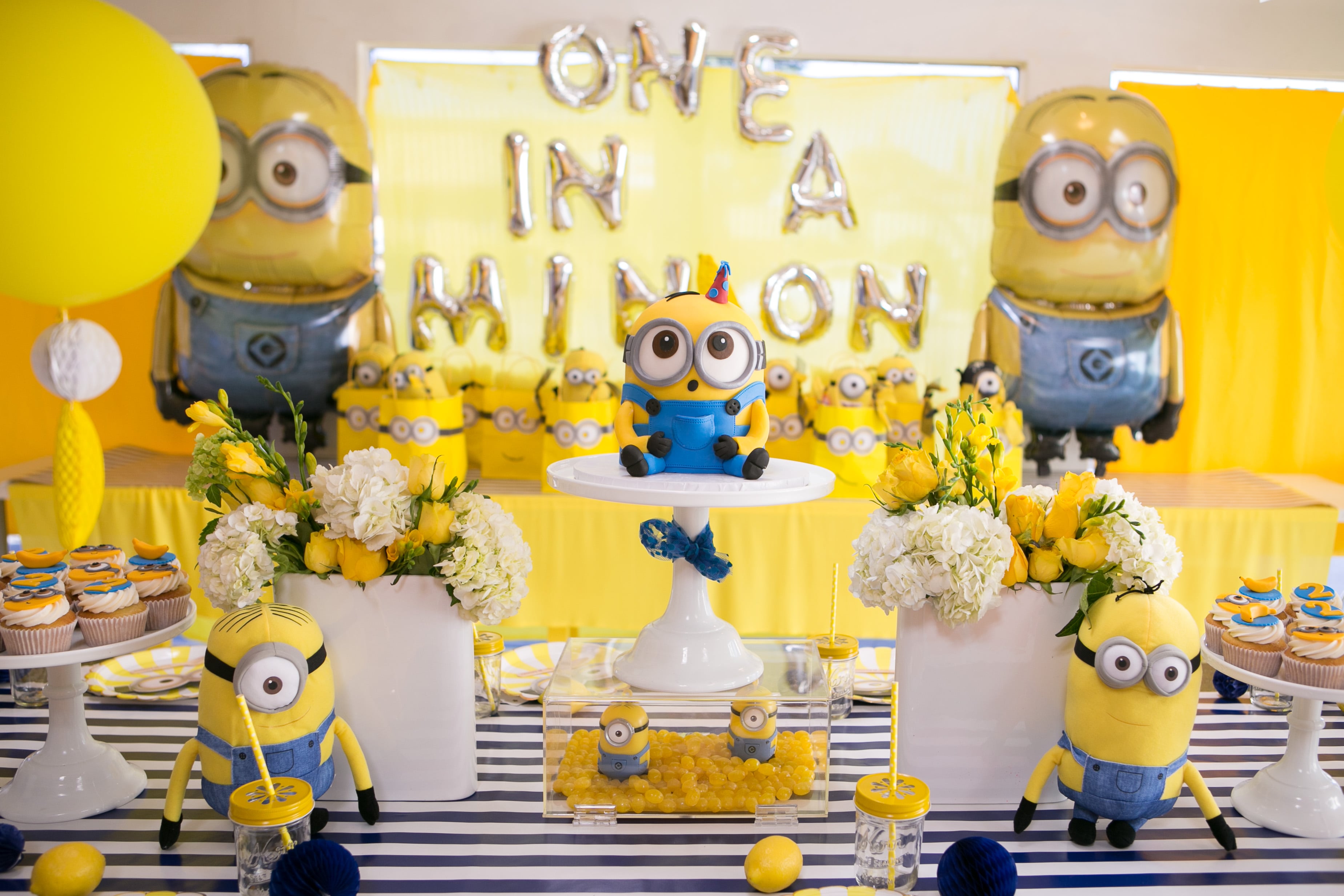 Minion 1st birthday outfit boy shop