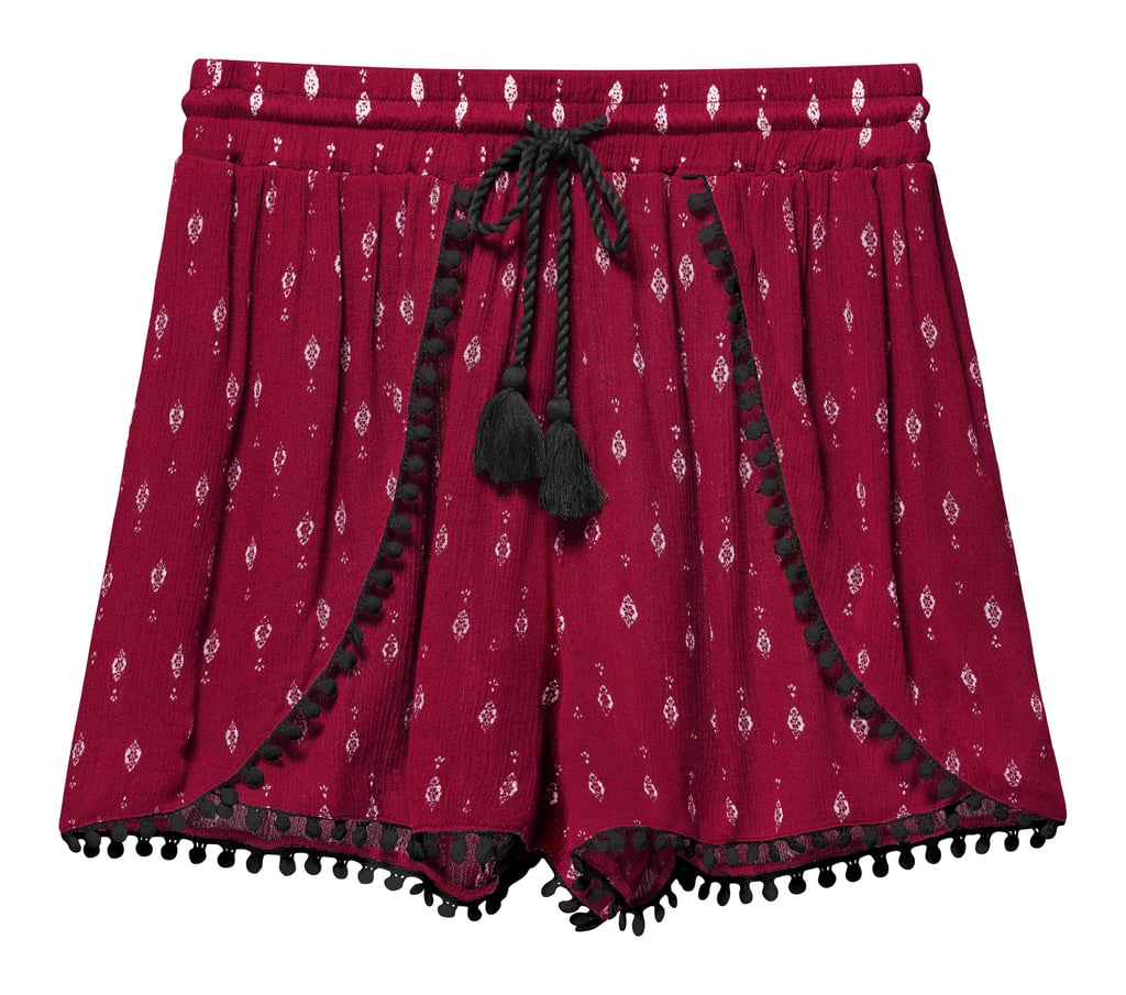 H&M LOVES COACHELLA Crinkled Shorts ($20)