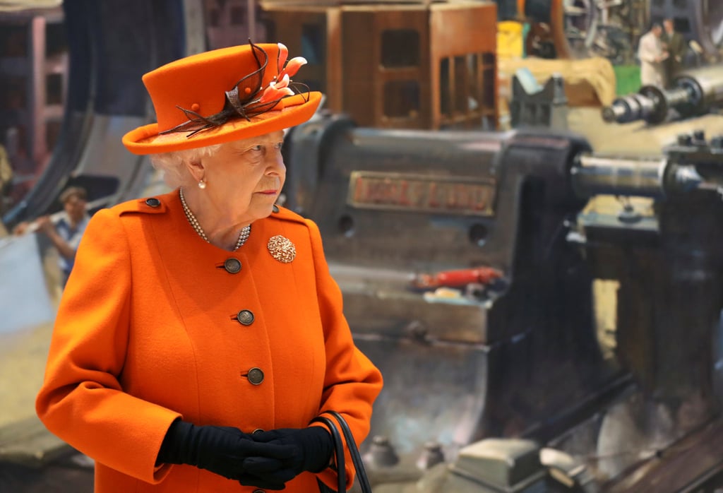 Queen Elizabeth II's Orange Outfit March 2019 POPSUGAR Fashion Photo 14