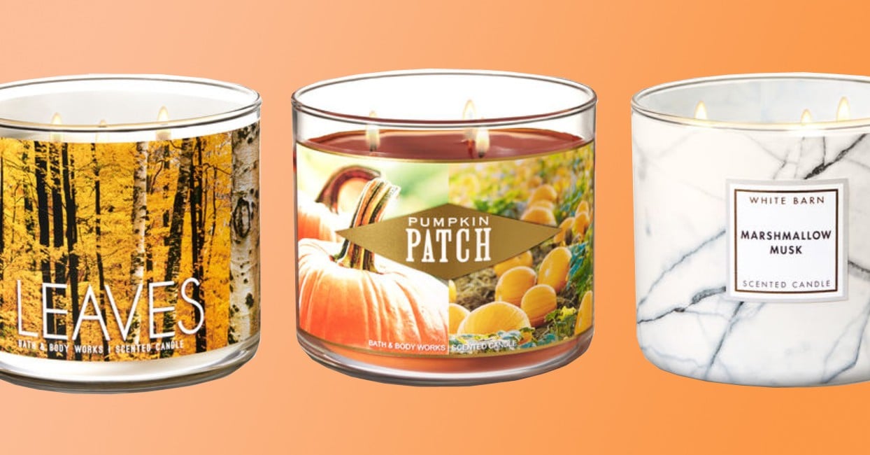 Bath & Body Works Fall Candles 2018 POPSUGAR Home