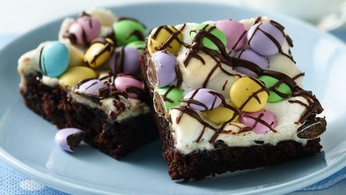 Spring Brownies