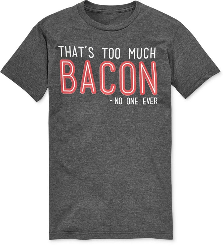 Bioworld Big and Tall Bacon Graphic T-Shirt ($30)