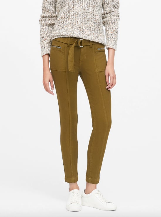 Petite Mid-Rise Skinny Utility Jean