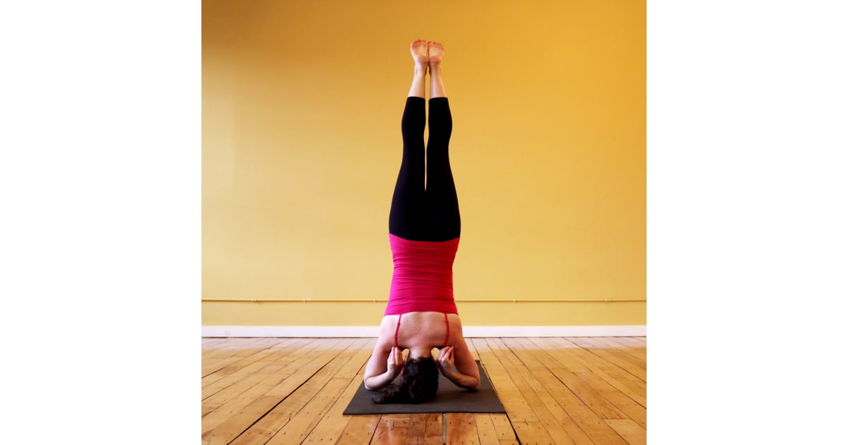 Pinching Shoulders Headstand | Advanced Yoga Poses ...