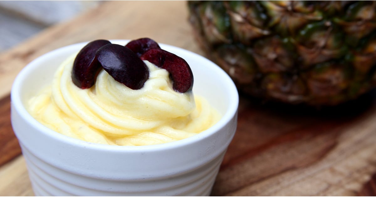 DairyFree Pineapple Ice Cream Recipe POPSUGAR Fitness Australia