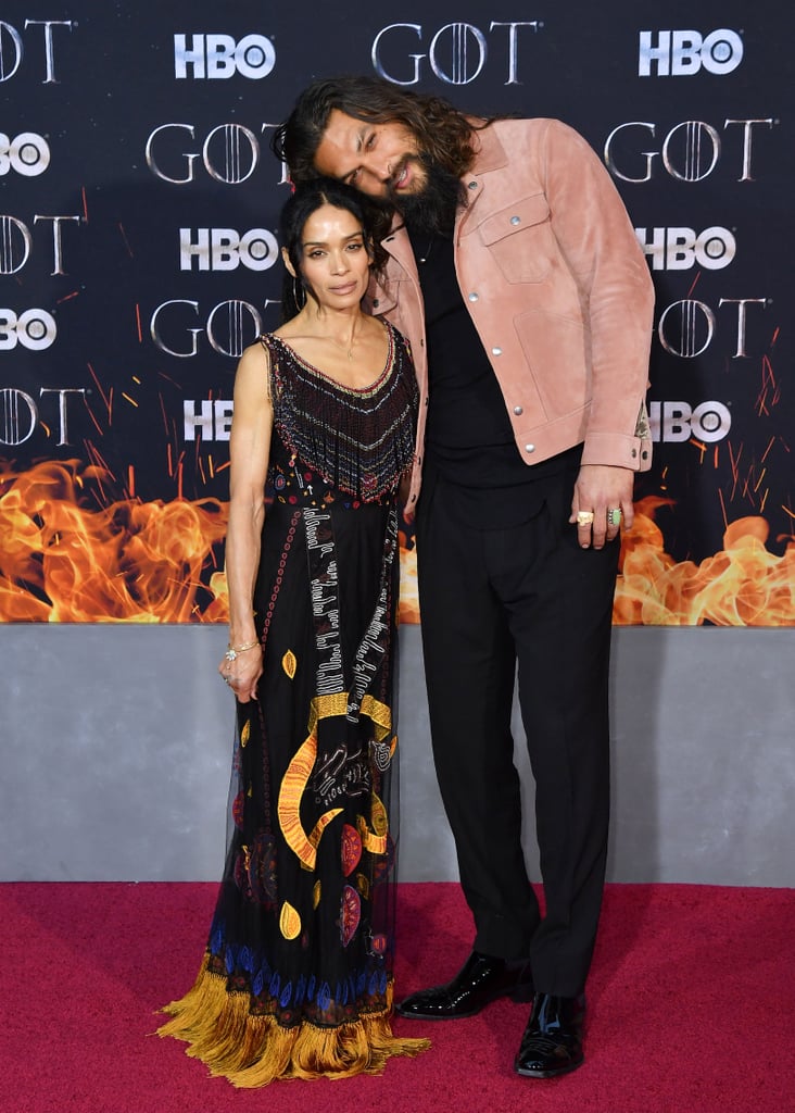 Jason Momoa and Lisa Bonet at Game of Thrones Premiere 2019