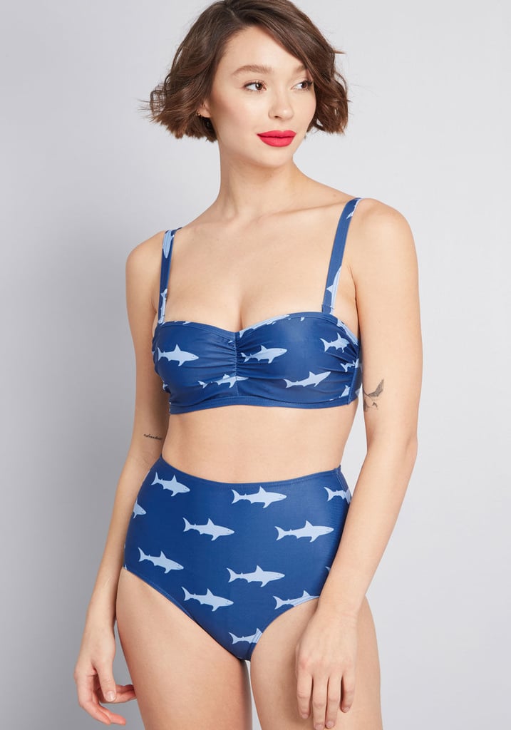 ModCloth The Sara High-Waisted Bikini Bottom