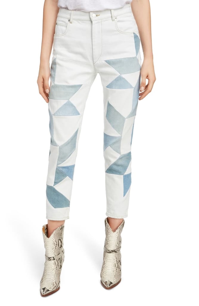 Isabel Marant Étoile Lea Patchwork Jeans