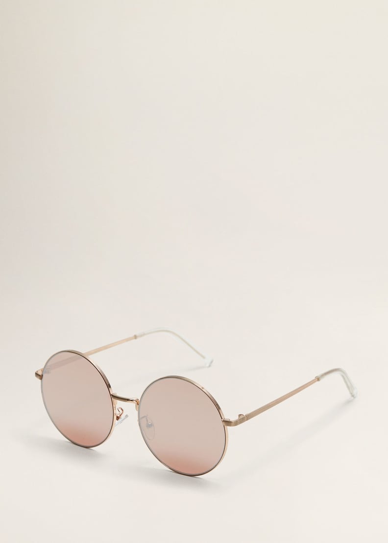 Mango Rounded Sunglasses