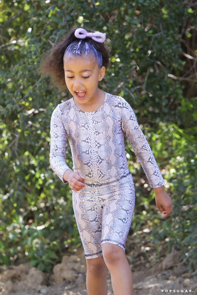 North West's Snakeskin Outfit