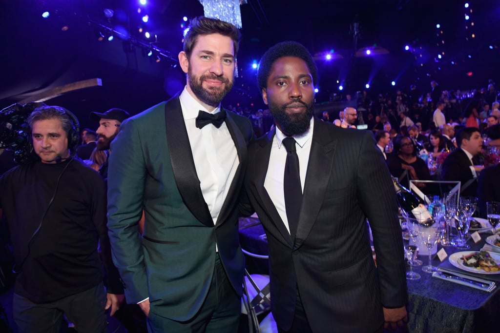 Pictured: John Krasinski and John David Washington